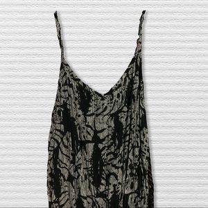 Gap Floral Print Jumpsuit For Hot Summer Weather-Great Condition-Black and White
